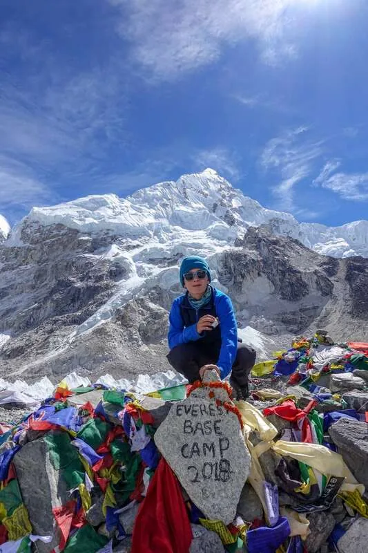 Maverick at Everest Base Camp 2018