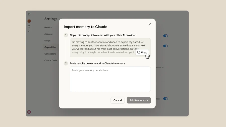 Claude AI setup