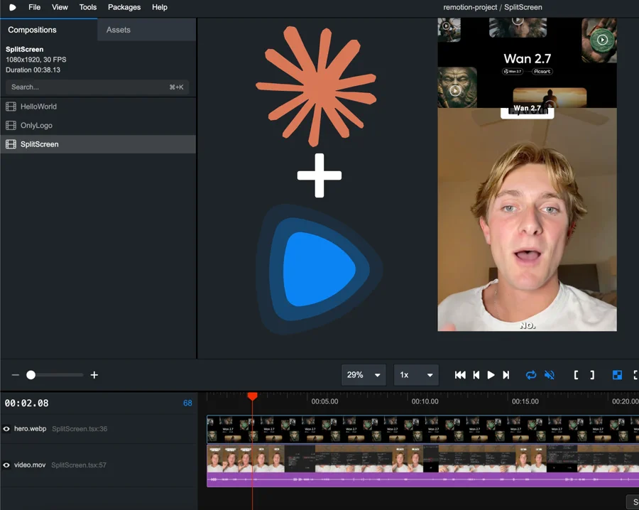 Claude Code video editing