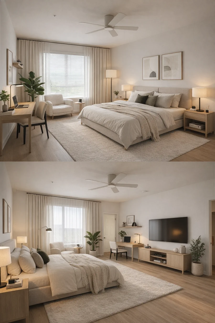 Room redesign using Claude
